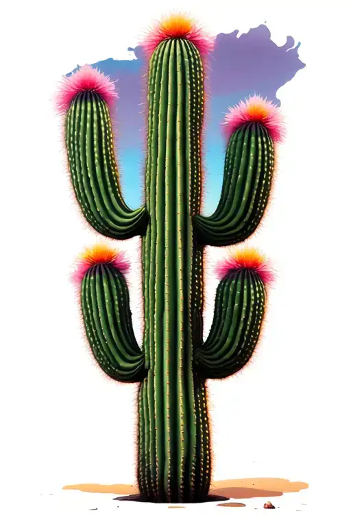 Saguaro Cactus Shaped Like Rj