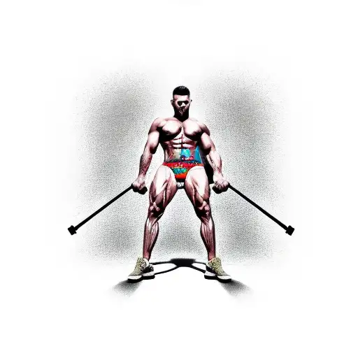 Hot Beautiful Muscular Male