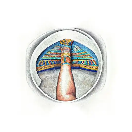 Ancient Egyptian Leg Sleeve