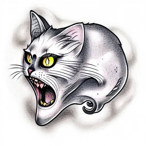 Ghost Cat In Hell