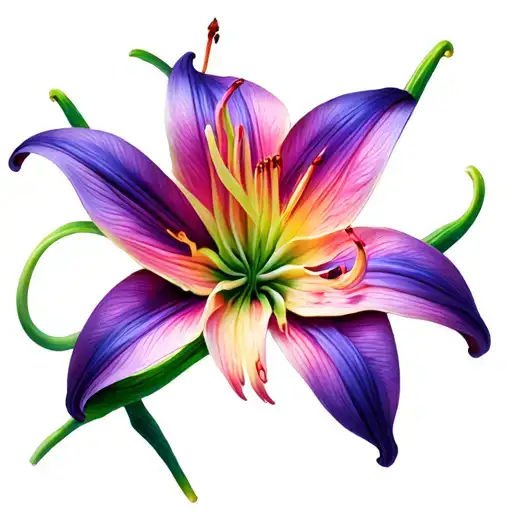 Bite Mark With Spider Lily