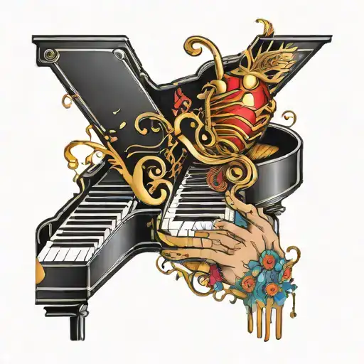 Music Pianokeys Heartbeat Wrist