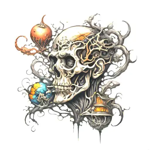 Blackout Tattoo Depicting