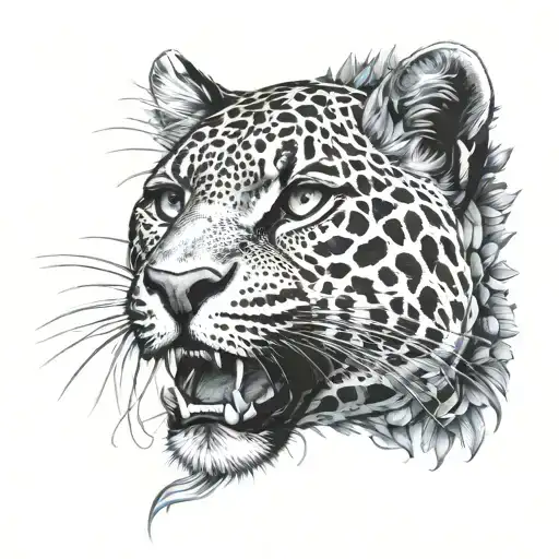 Psychedelic Leopard
