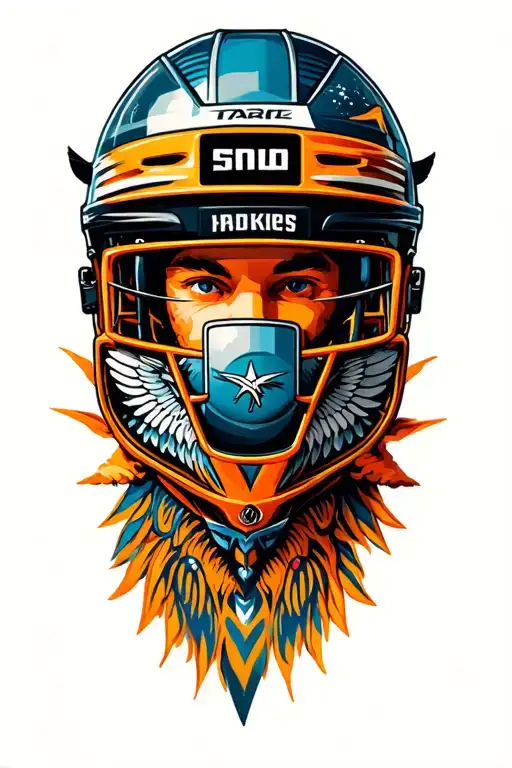 Hockey Aviation Tribal