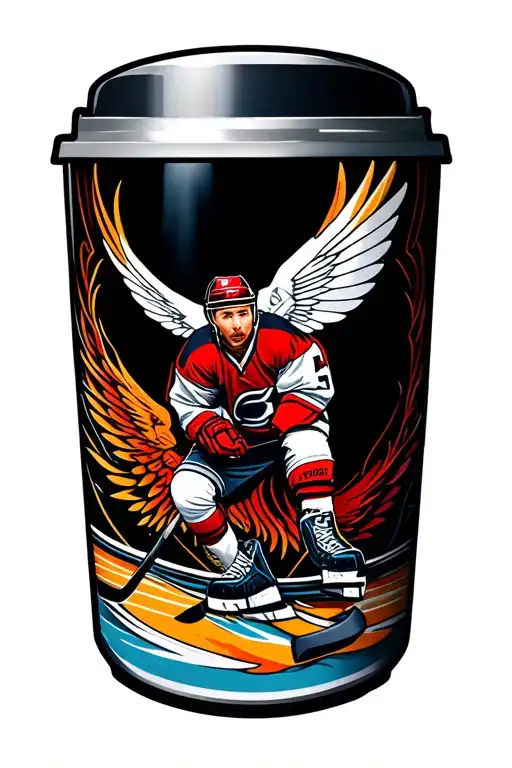 Hockey Aviation Tribal