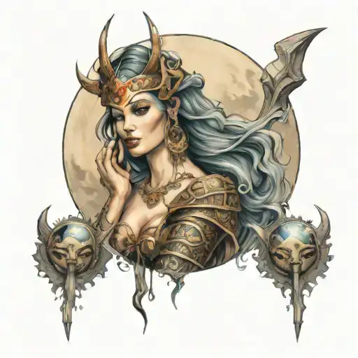 Moon Goddess Warrior