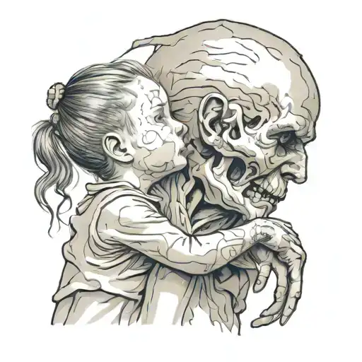 Mother Trying To Take Her Child Away From The Dad