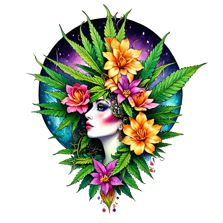 Marijuna Party Scene