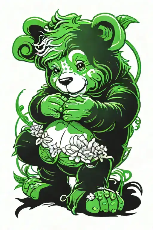 Green Care Bear