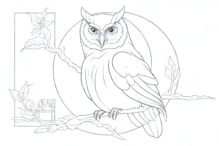 Owl And Soul Death I