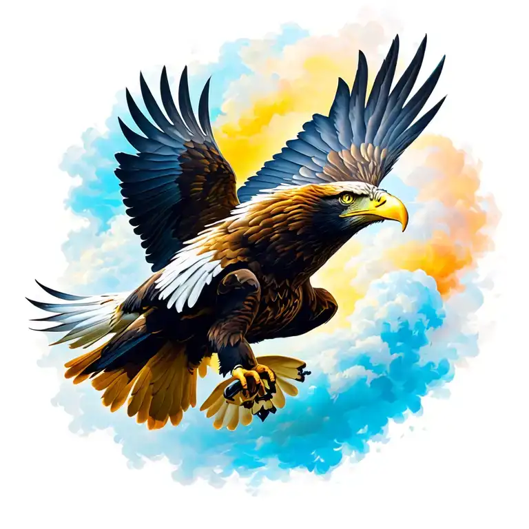 Eagle Flying