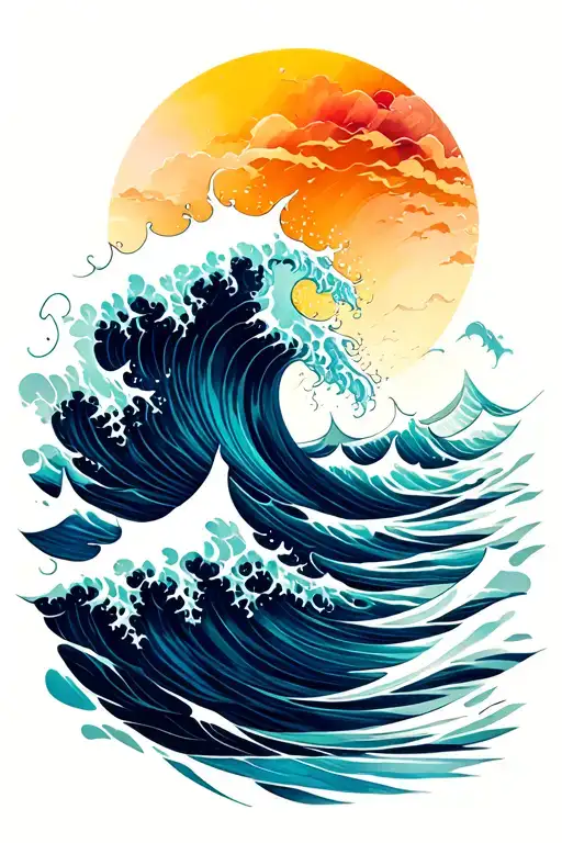 Background And Waves