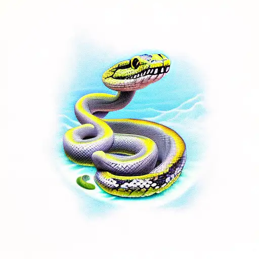Snake With Earth Elements