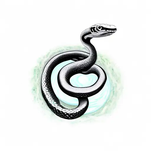 Snake With Earth Elements