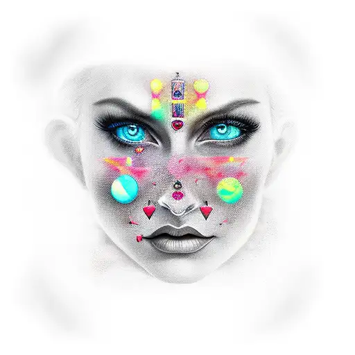 Full Sleeve For Women Representing Light And Darkness