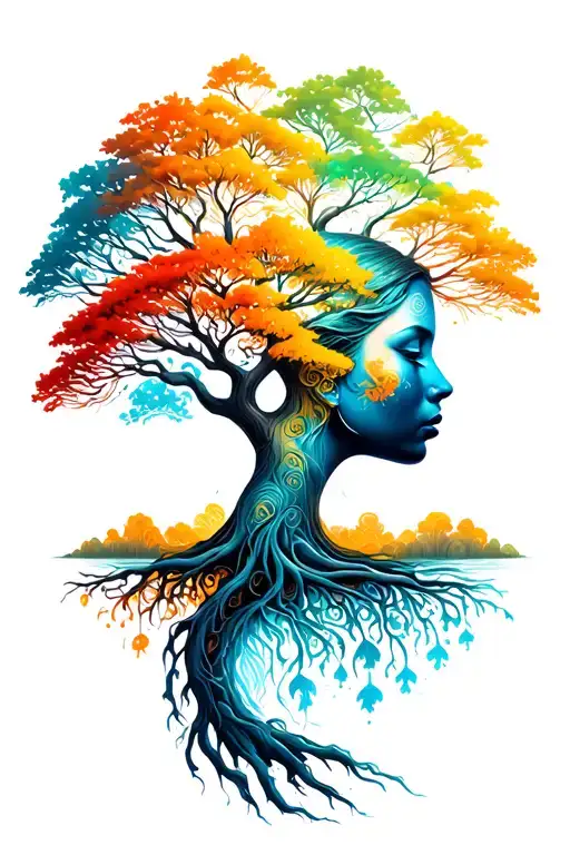 Tree Of Life Women Full Body