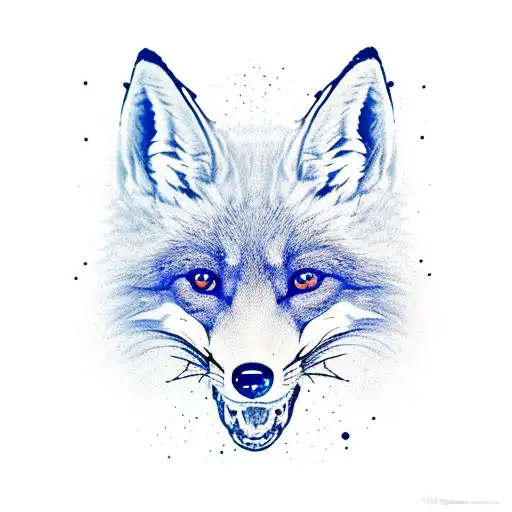 Vicious Fox With Magic Eyes