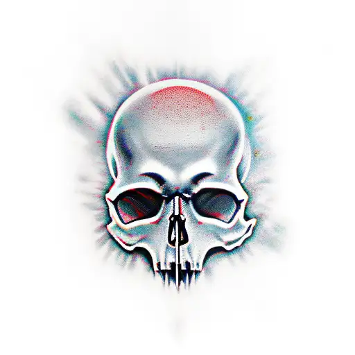 Skull Pistons Red Eye