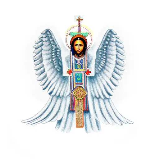 Orthodox Ethiopian Angel