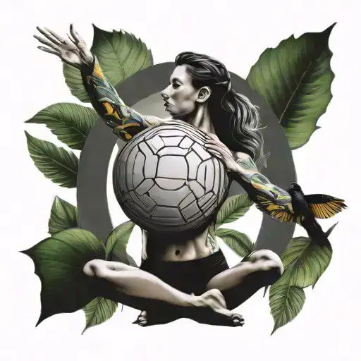 Yoga Universe Hunting Volleyball Nature Fashion