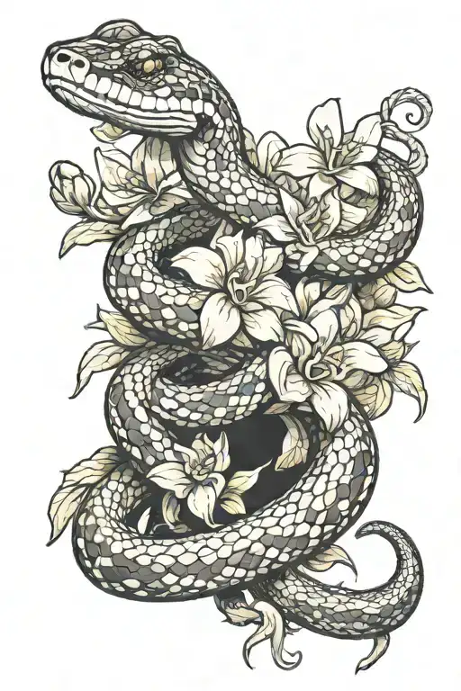 Snake Narciss Flower Lure