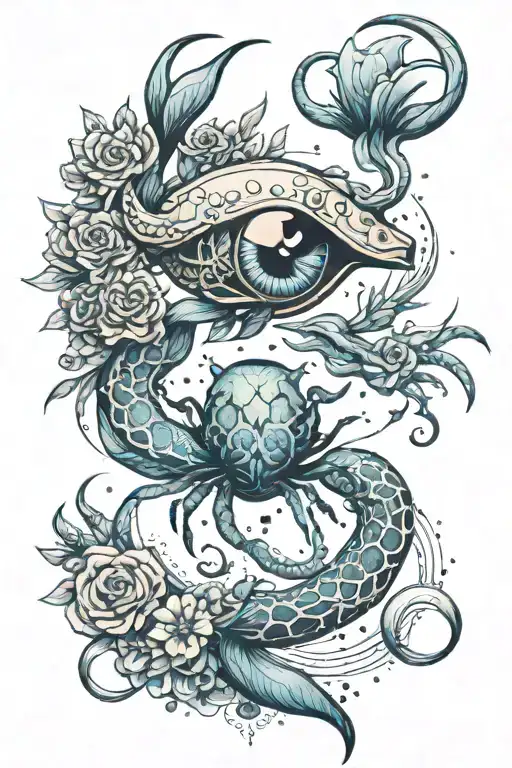 Boho Cancer Zodiac Sign