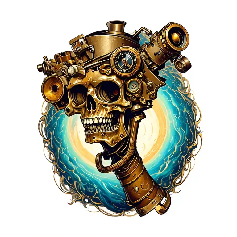 Steampunk Showing Inner Forearm