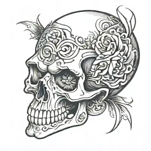 Cartoon Skull