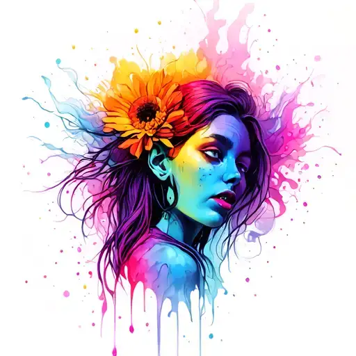 Domestic Violence Survivor Abstract Representation