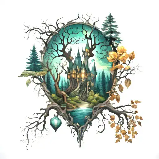 Harry Potter Forbidden Forest