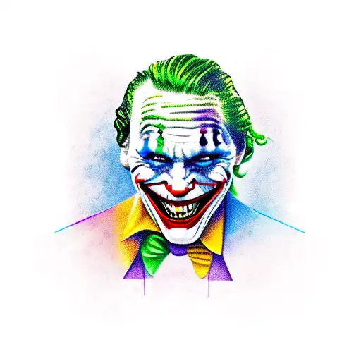 Smiling Joker Full Sleeve For Man