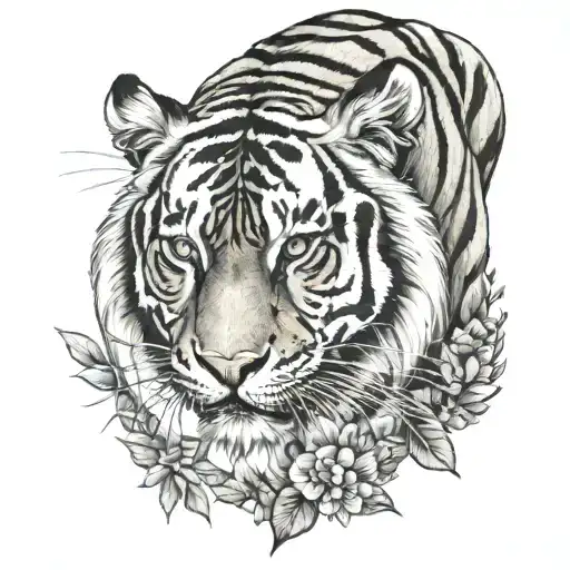 Female Tiger Prowling