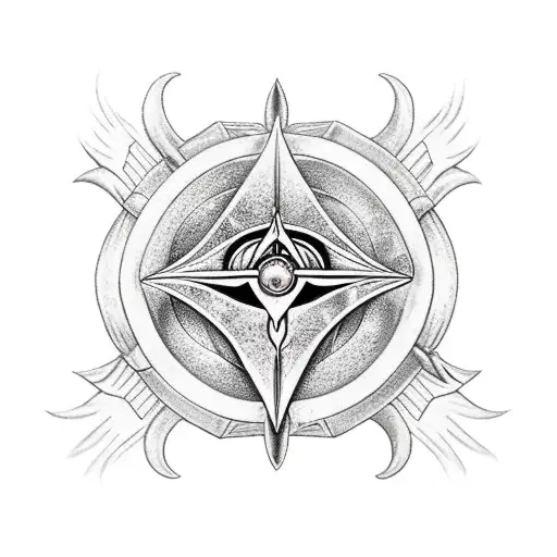 Mystic Wizard Dark Crystal Time Solomon Seal Amulet