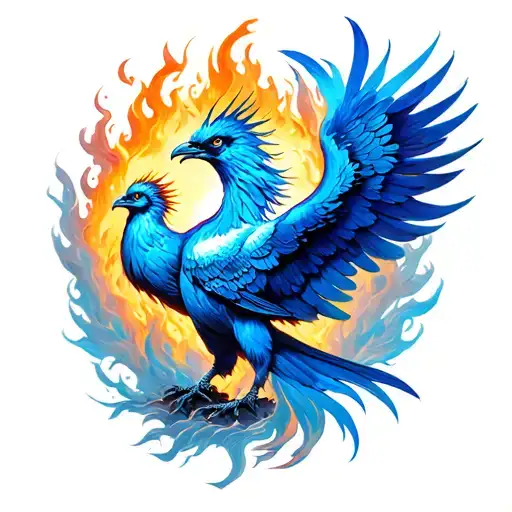 Phoenix Rising From The Ashes