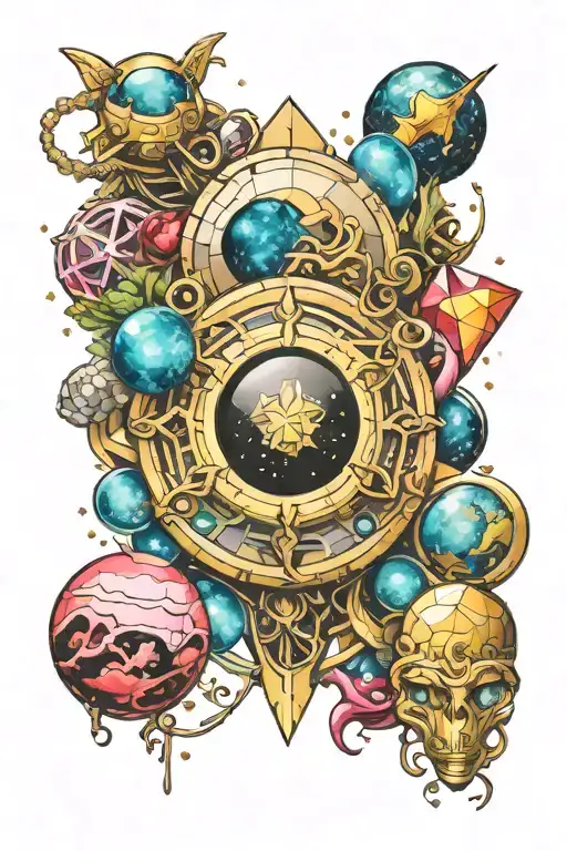 Jewels Emralds And Outer Space