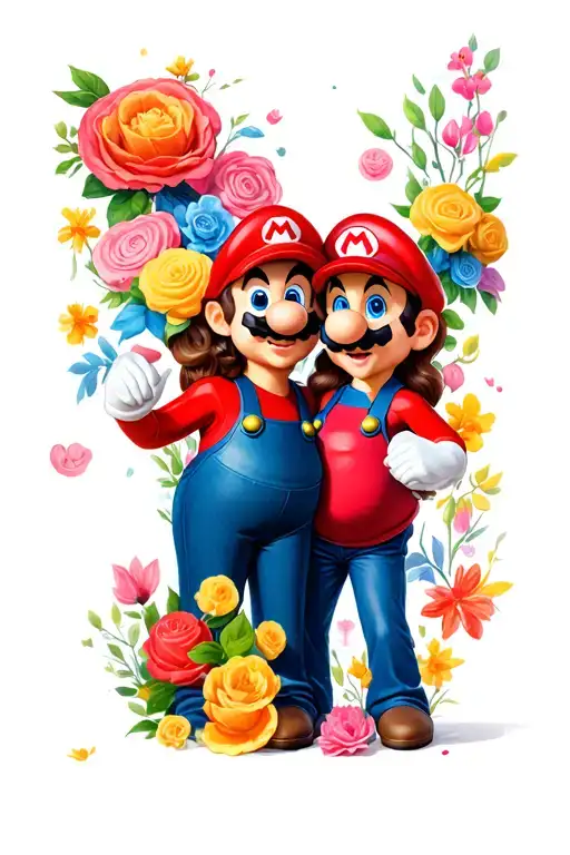 Mario And Her Long Dates Friends