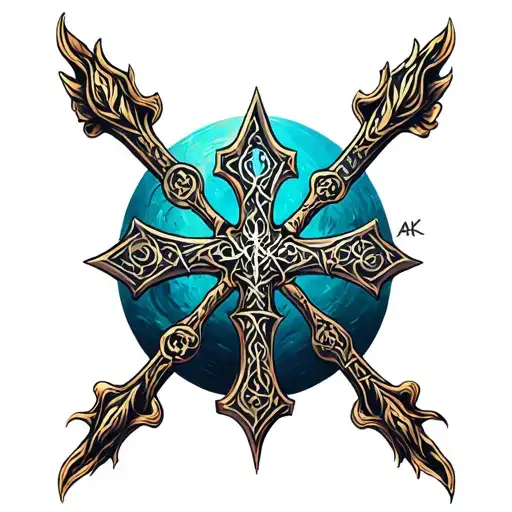 Norse Pagan Cross