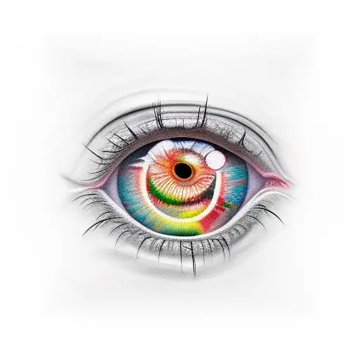 Multiple Eyes In Line