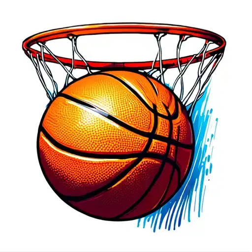 Sagittarius Basketball Hoop