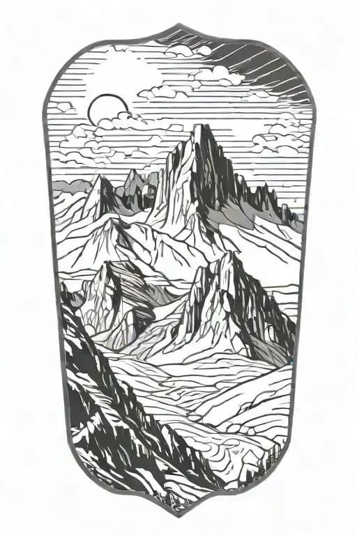 Mt Whitney Summit Black And White