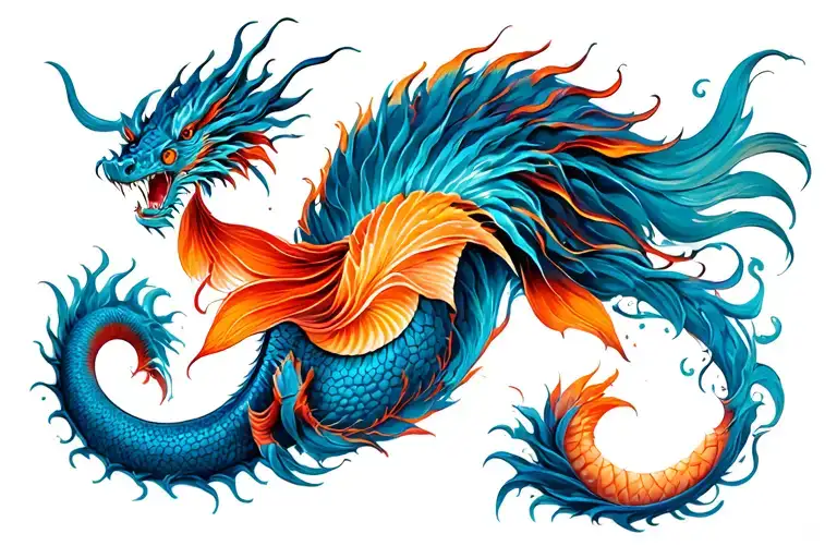 Dragon Fish Yin Yang