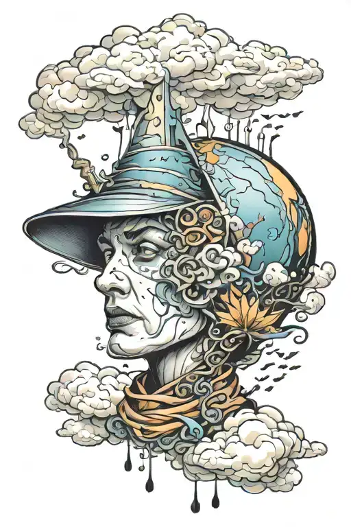 Changeling Coming From The Dark Clouds