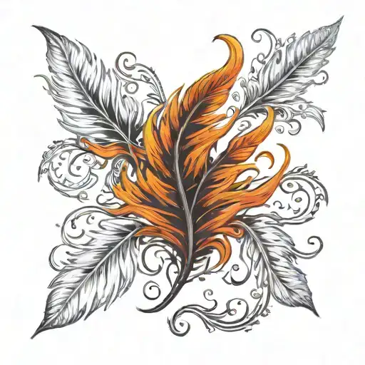 Phoenix Feather Ash Leaf Morphing