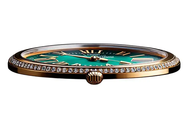 Rolex Clock Surrounded