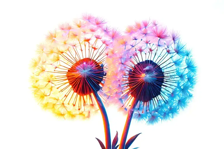 Starry Night Dandelion