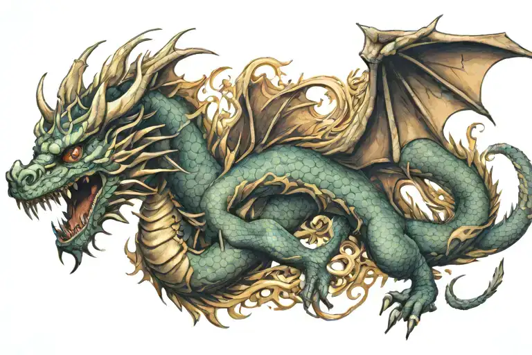 Ancient European Dragon