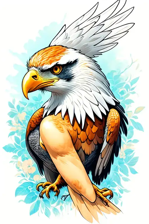 Eagle With Pinup Girl