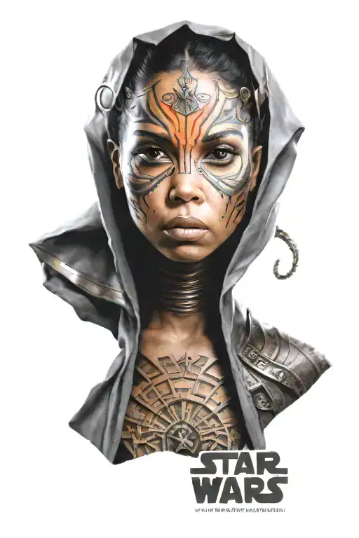 Star Wars Slave Qira Sheer Clothes