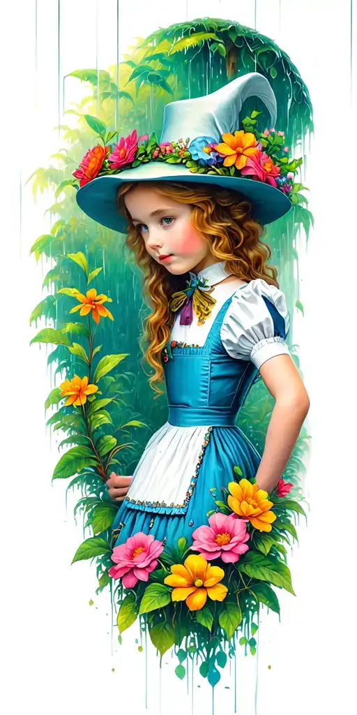 Alice In Wonderland Meets Rain Forrest